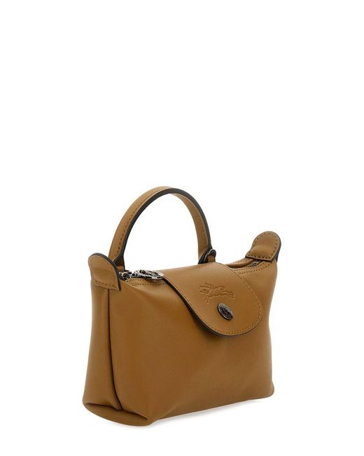 Longchamp Brown "Le Pliage Xtra" Bag