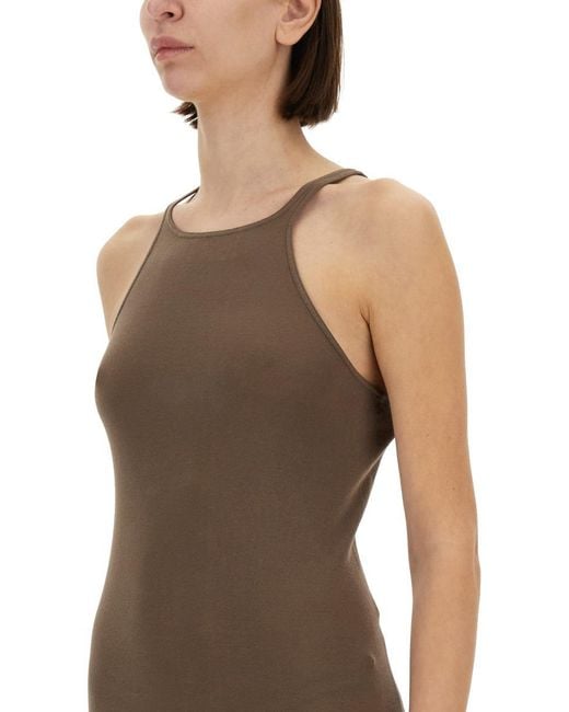 Rick Owens Natural Dress Tank