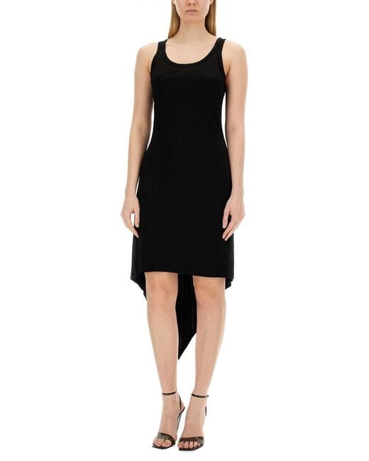 Helmut Lang Black Jersey Camisole Dress