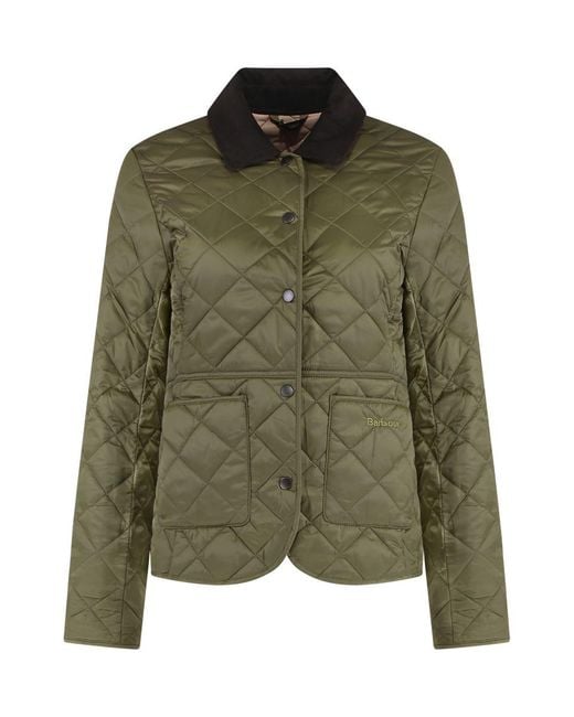 Barbour Green Deveron Quilted Jacket