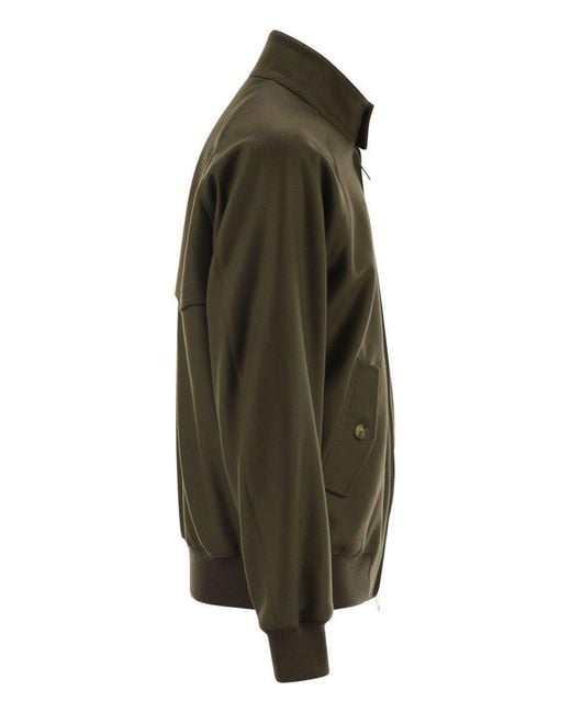 Baracuta Green G9 Melton for men