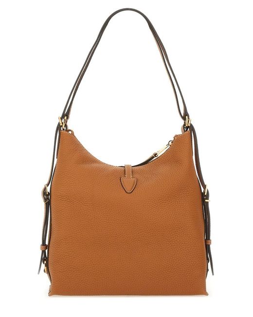 Tod's Brown Strap, Zip, Adjustable, Dustbag