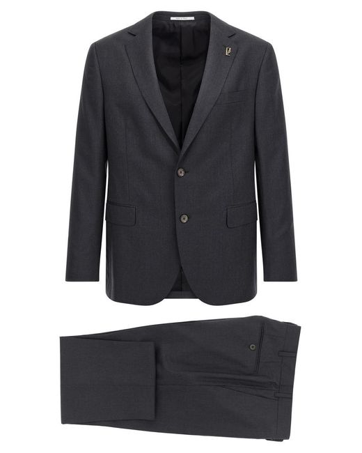 Pal Zileri Black 'Vicenza' Dress for men