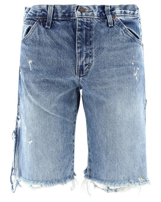 GALLERY DEPT. Blue "carpenter" Shorts for men