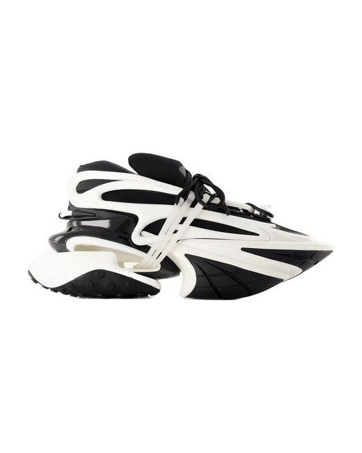 Balmain Black Unicorn Sneakers for men