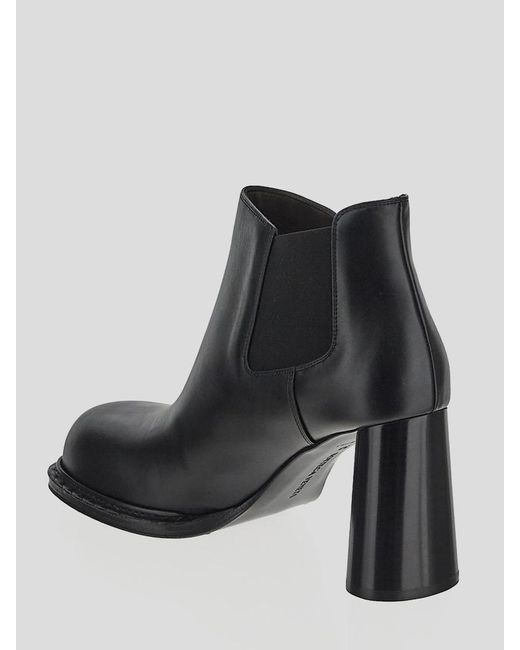 Bottega Veneta Black Cliff Ankle Boot