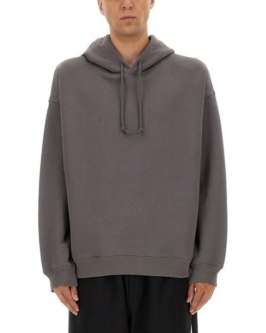 Y-3 Gray 3 Sweatshirt With Y-3 Graphics for men