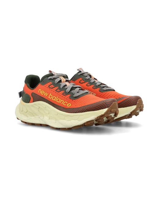 New Balance Orange More Trail V3 Sneakers for men