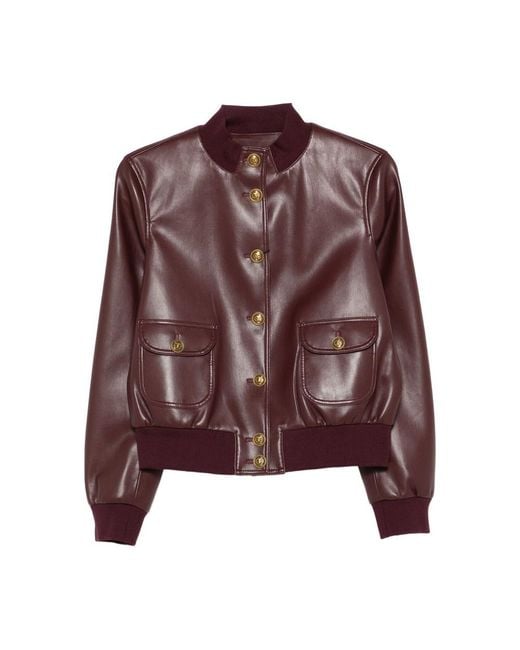Twinset Brown Outerwears