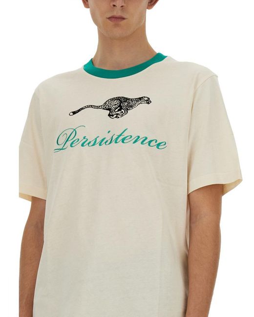 Wales Bonner Green "Persistence" T-Shirt for men