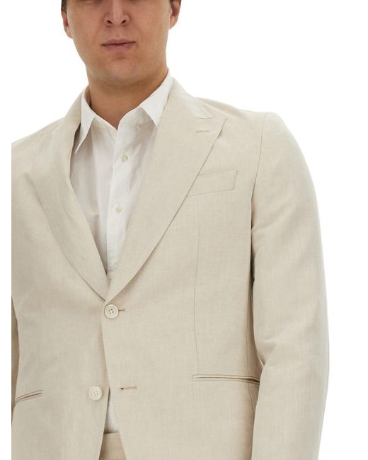Boss Natural Single-breasted Jacket for men