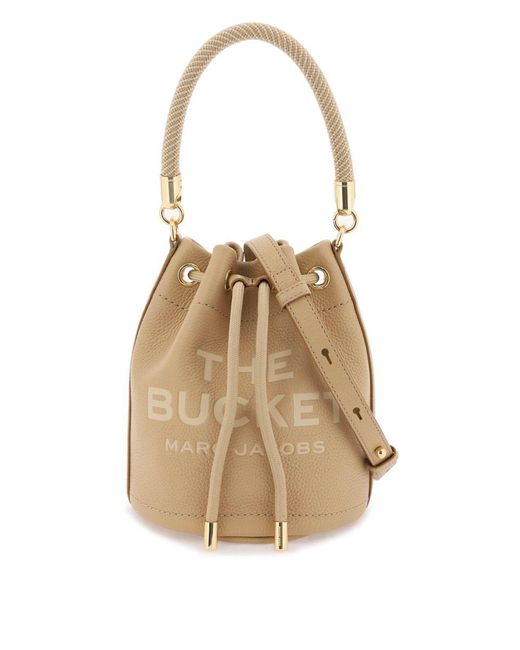 Marc Jacobs Natural The Leather Bucket Bag