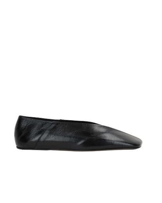 Jil Sander Black Flat Shoes