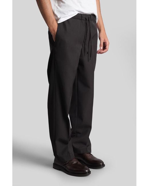 Costumein Black Pajama Pants for men