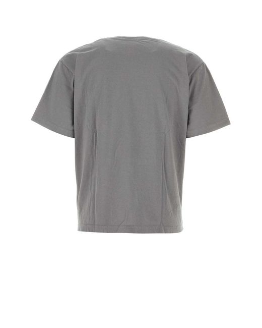 Yohji Yamamoto Gray T-Shirt for men