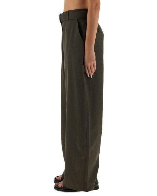 Studio Nicholson Green Pants "Doring"