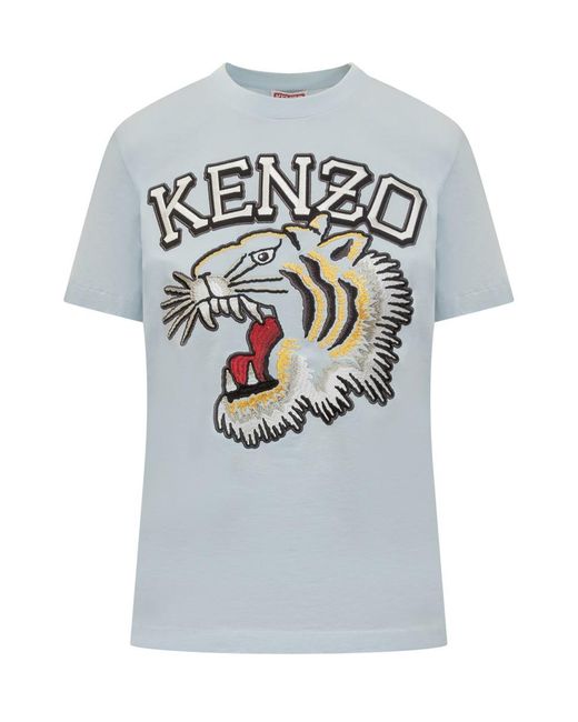 KENZO Gray Shirt Tiger Varity