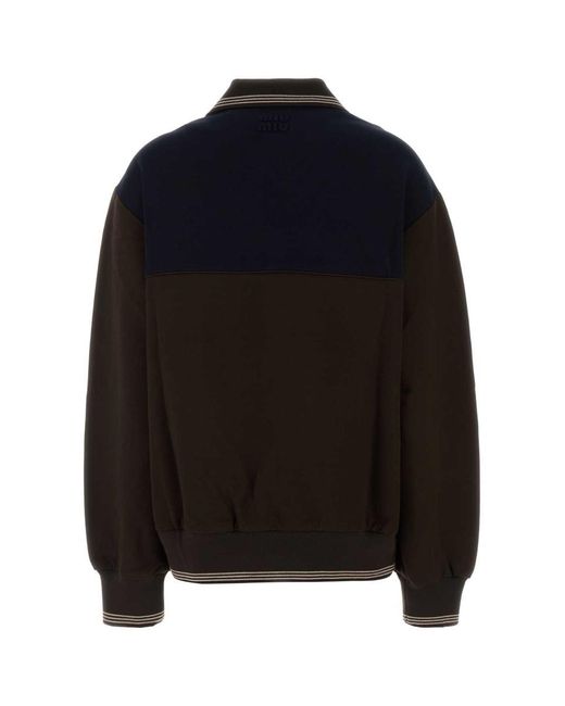 Miu Miu Black Sweatshirts
