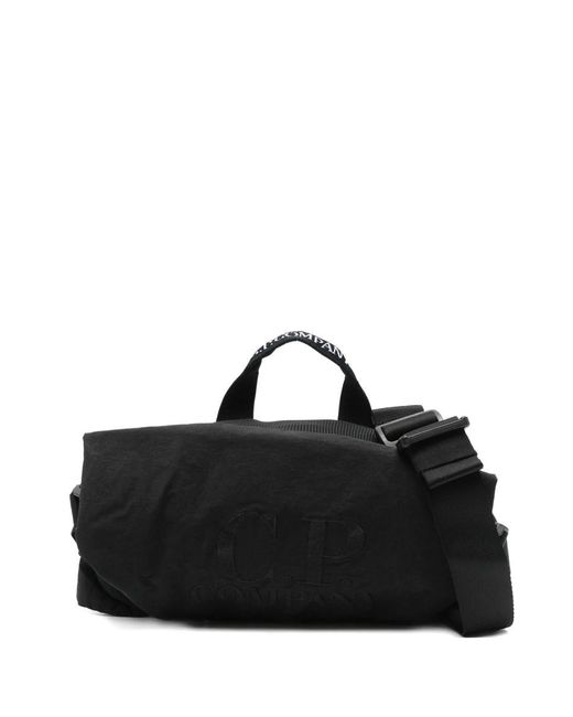 C P Company Black Accessories Waist Bag for men