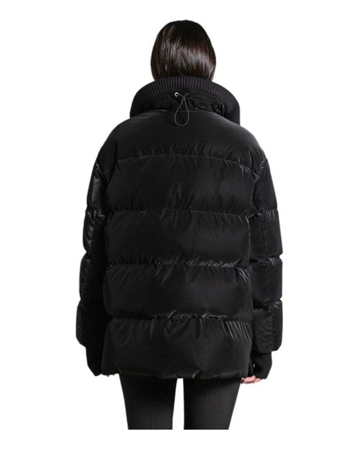 DUNO Glossy Black Down Jacket