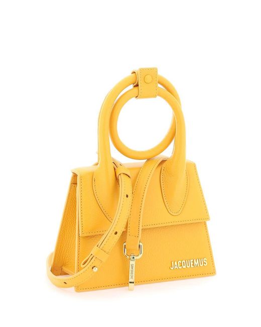 Jacquemus Yellow Le Chiquito Noeud Bag