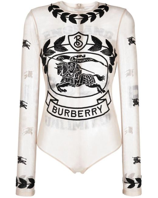 Burberry White Eloise Clothing