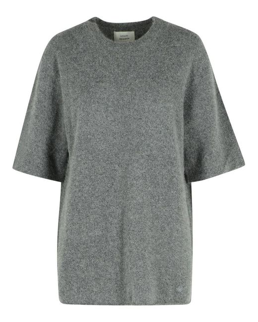 Loulou de Saison Gray Wool Blend T-Shirt