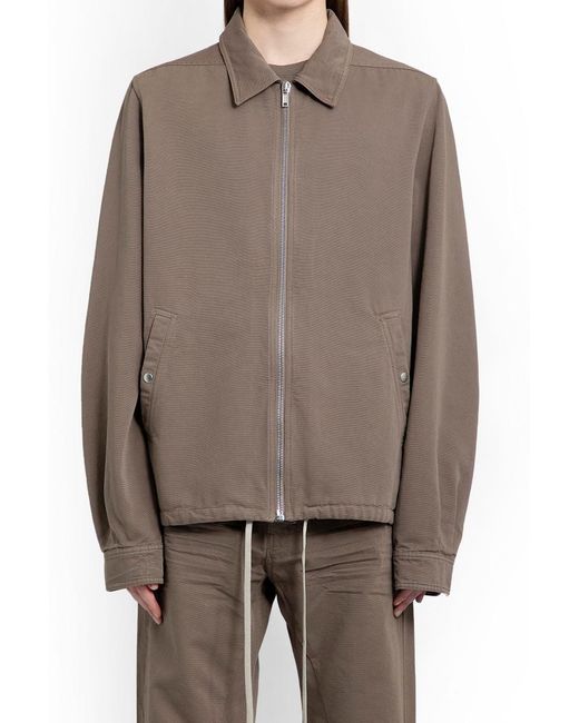 Rick Owens Brown Jackets for men