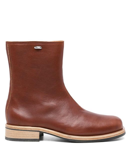 Our Legacy Brown Camion Boot Shoes for men