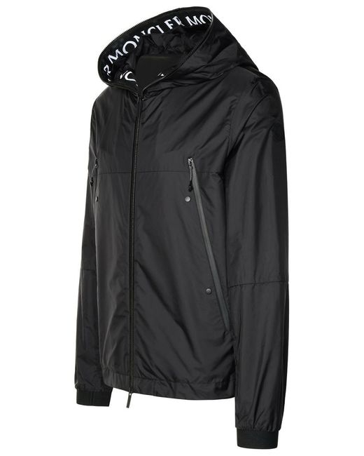 Moncler Black 'Junichi' Polyamide Jacket for men