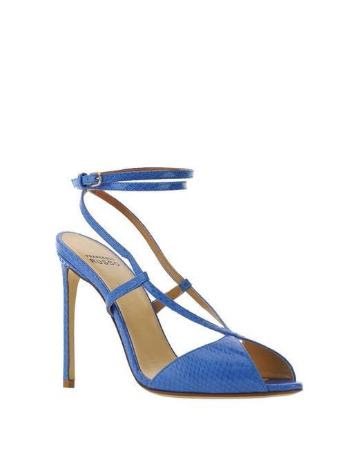 Francesco Russo Blue Sandals