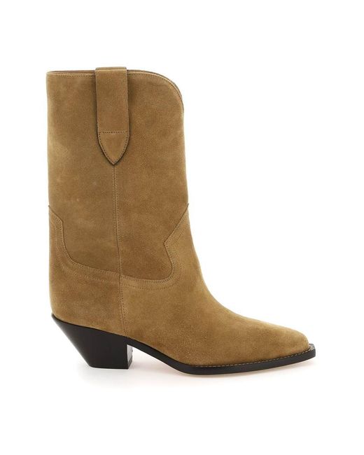 Isabel Marant Brown 'dahope' Suede Boots