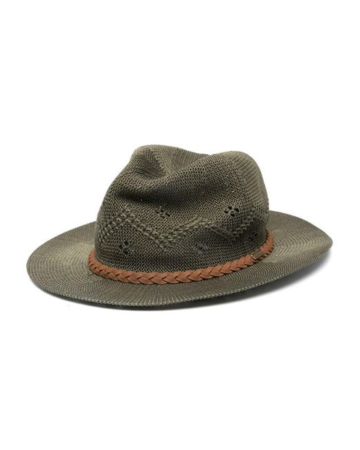 Barbour Green Flowerdale Trilby Summer Hat Accessories
