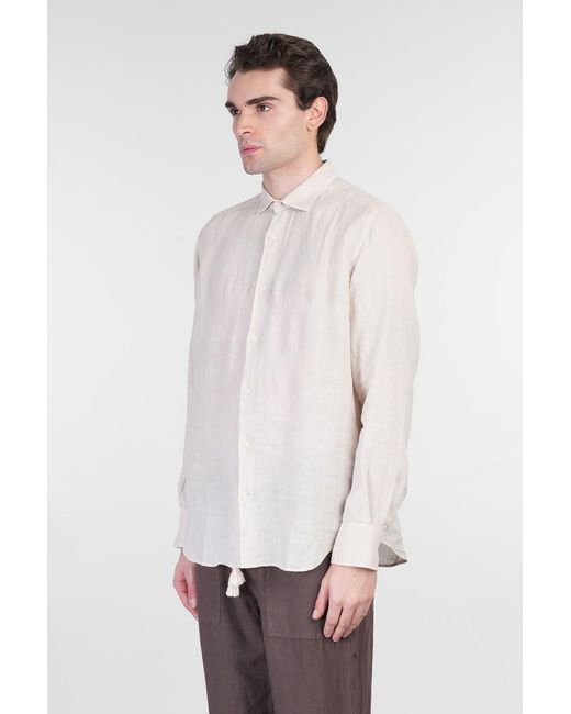 Mc2 Saint Barth White Pamplona Shirt for men