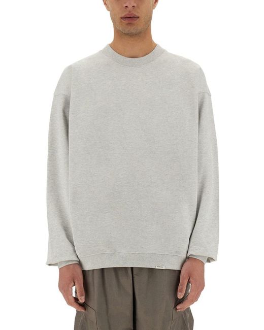 Represent Gray Sweatshirt Initial for men