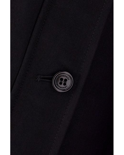 Burberry Black Coats for men
