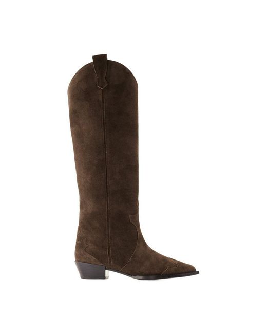 Aeyde Brown Aruna Boots