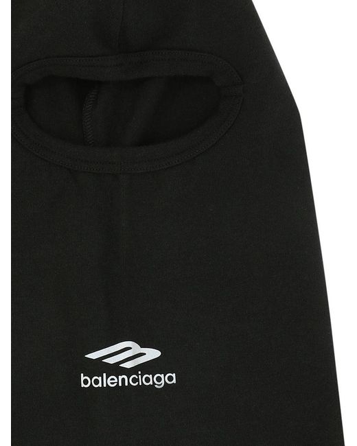 Balenciaga Black "3B Sports Icon" Face Mask
