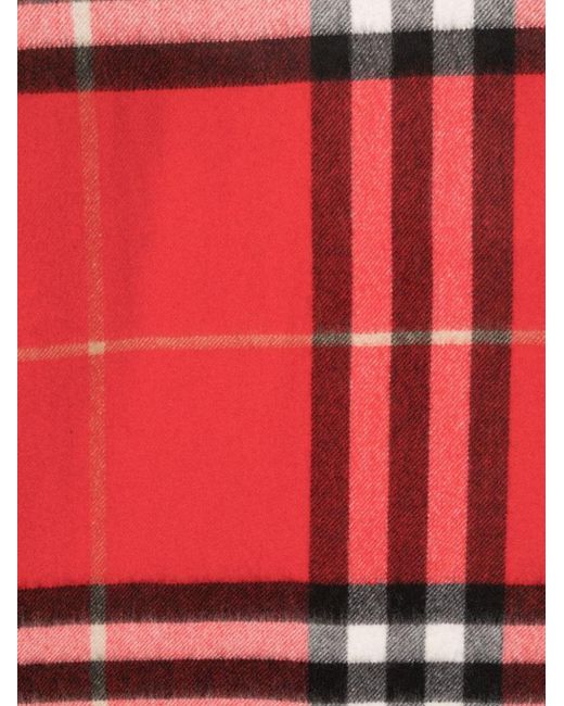 Burberry Red Scarfs