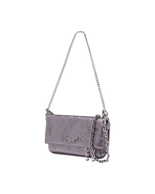 Zadig & Voltaire Gray Rock Nano Crossbody
