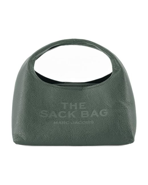 Marc Jacobs Green The Mini Sack Purse