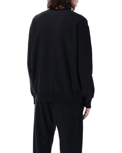 Champion Black Relaxed-Fit Reverse Weave Sweatshirt for men