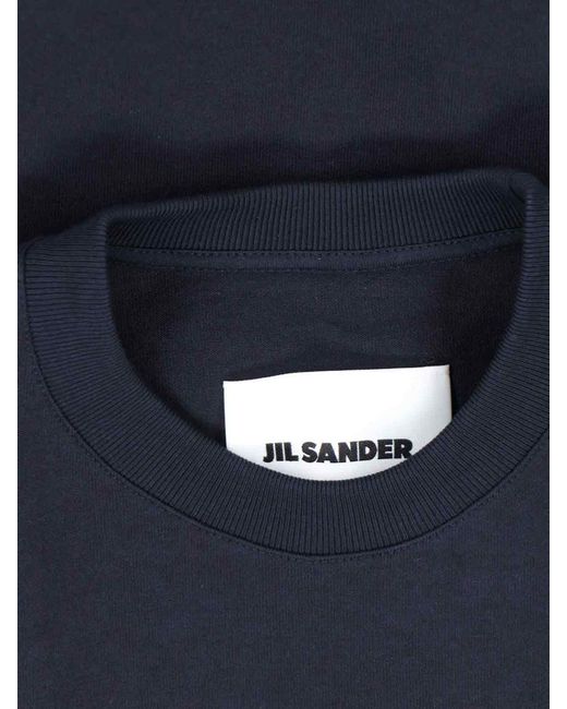 Jil Sander Blue T-shirts And Polos for men