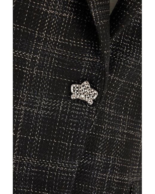 Genny Black Jackets & Vests