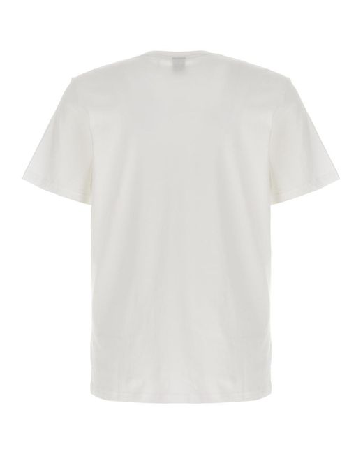 Moose Knuckles White 'Satellite' T-Shirt for men