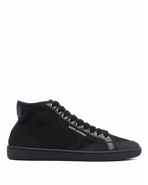 Saint Laurent Black Sneakers Shoes