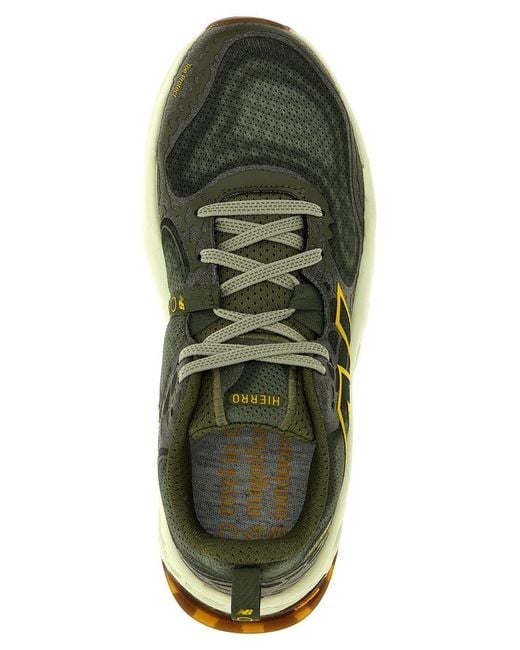 New Balance Green 'Fresh Foam X Hierro V8' Sneakers for men