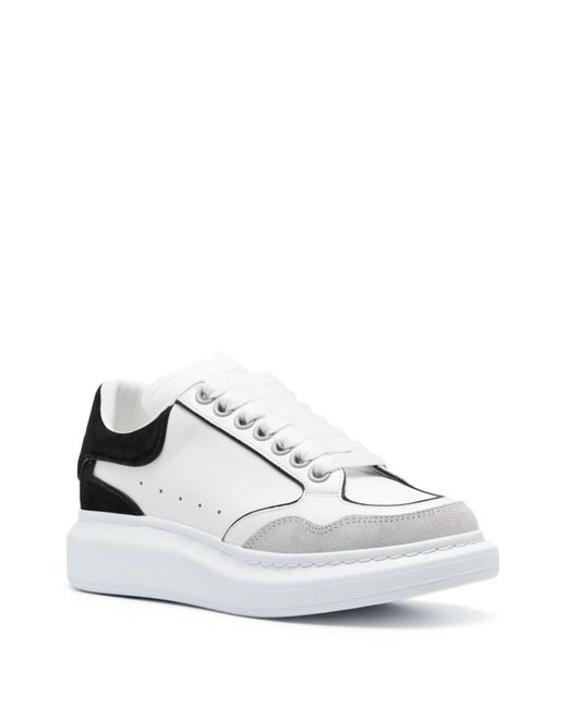 Alexander McQueen White Sneakers & Slip-On