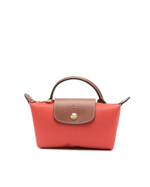 Longchamp Red Le Pliage Original