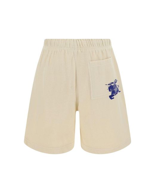 Burberry White Bermuda Shorts for men
